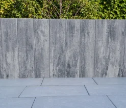 DIEPHAUS Palisade Lisco, B100/H8/T25 cm Grau Best