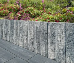 DIEPHAUS Steine & Terrassenplatten - Palisade Siola Grau