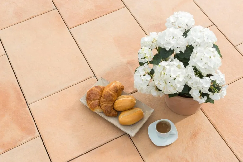 DIEPHAUS Terrassenplatte ANCONA Orange New