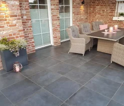 DIEPHAUS Terrassenplatte CERATIO Anthrazit Hot