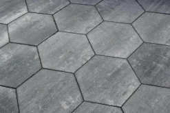 DIEPHAUS Terrassenplatte DIAMANO Grau Hot