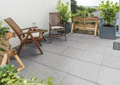 DIEPHAUS Terrassenplatte OPTIMA Grau Sale