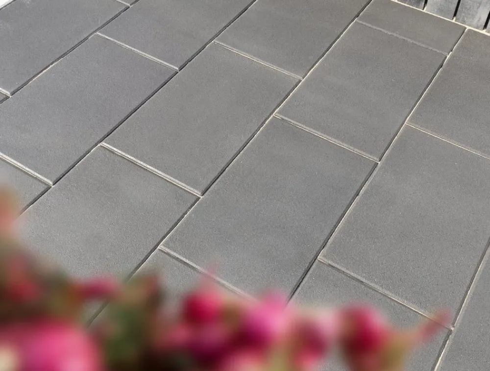DIEPHAUS Steine & Terrassenplatten - Terrassenplatte RUSTICA Dunkelgrau