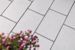 DIEPHAUS Steine & Terrassenplatten - Terrassenplatte RUSTICA Hellgrau