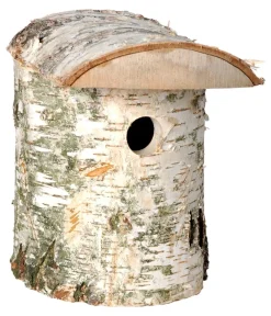 dobar® green label Nistkästen > Nistkasten aus Birke, ca. B14/H22/T14 cm