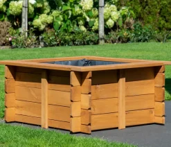 dobar® Dobar Hochteich, ca. B78/H42/T78 cm Braun Online