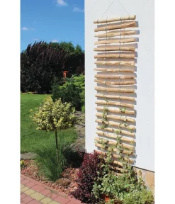 dobar® dobar Holz-Rankgitter, ca. B50/H200/T1 cm Braun