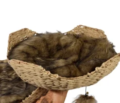 dobar® petlife Design-Katzenmöbel Tony, ca. B60/H111/T45 cm Braun