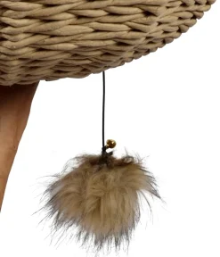 dobar® petlife Design-Katzenmöbel Tony, ca. B60/H111/T45 cm Braun