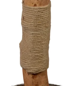 dobar® petlife Design-Katzenmöbel Tony, ca. B60/H111/T45 cm Braun