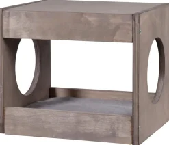 dobar® petlife Mehr Schlaf- & Kratzmöbel > Katzenmöbelset, inkl. Leiter, Höhle und Liegefläche, 3-teilig