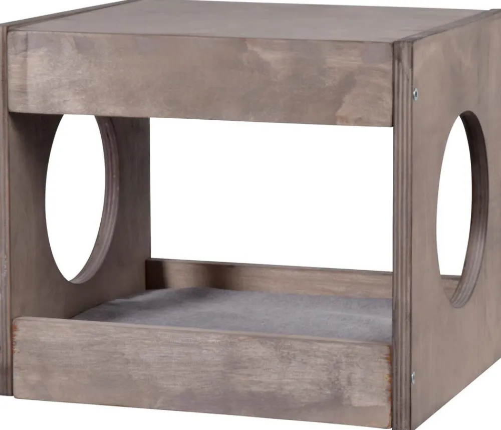 dobar® petlife Mehr Schlaf- & Kratzmöbel > Katzenmöbelset, inkl. Leiter, Höhle und Liegefläche, 3-teilig