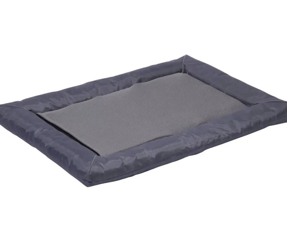 dobar® petlife Hundekissen > Liegekissen mit Kühlmatte, rechteckig, , ca. B76/H7/T58 cm
