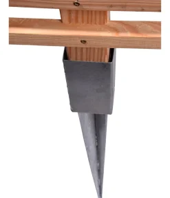 dobar® dobar Rankhilfe in Blattform, ca. B84/H160 /T6,5 cm Hellbraun Outlet