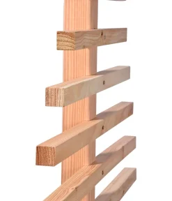 dobar® dobar Rankhilfe in Blattform, ca. B84/H160 /T6,5 cm Hellbraun Outlet