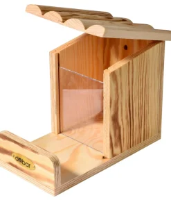 dobar® wildlife Eichhörnchen Futterstation, ca. B24/H17/T15 cm Natur Sale