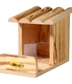 dobar® wildlife Eichhörnchen Futterstation, ca. B24/H17/T15 cm Natur Sale