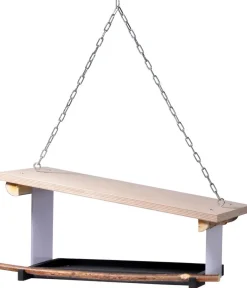 dobar® wildlife Vogelhäuser & Futterspender > Vogelfutterhaus Futura II, ca. B38/H18/T22 cm