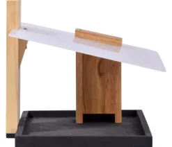 dobar® wildlife Vogelhäuser & Futterspender - Vogelfutterhaus Futura I, ca. B32/H23/T26 cm