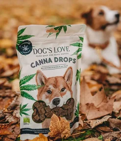 DOG'S LOVE Hundeleckerlies > Hundesnack Canna Drops, 150 g