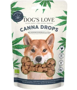 DOG'S LOVE Hundeleckerlies > Hundesnack Canna Drops, 150 g