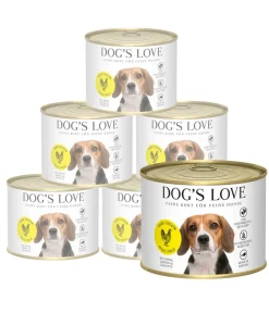 DOG'S LOVE Nassfutter Hund > Nassfutter für Hunde Adult, 6 x 200 g