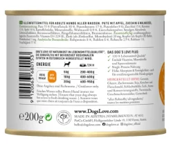 DOG'S LOVE Nassfutter für Hunde Adult, 6 x 200 g Sale