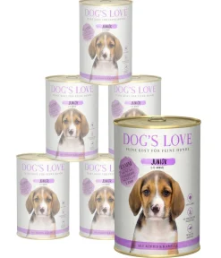 DOG'S LOVE Nassfutter Hund > Nassfutter für Hunde Junior, 6 x 400 g