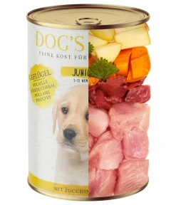 DOG'S LOVE Nassfutter für Hunde Junior, 6 x 400 g Online