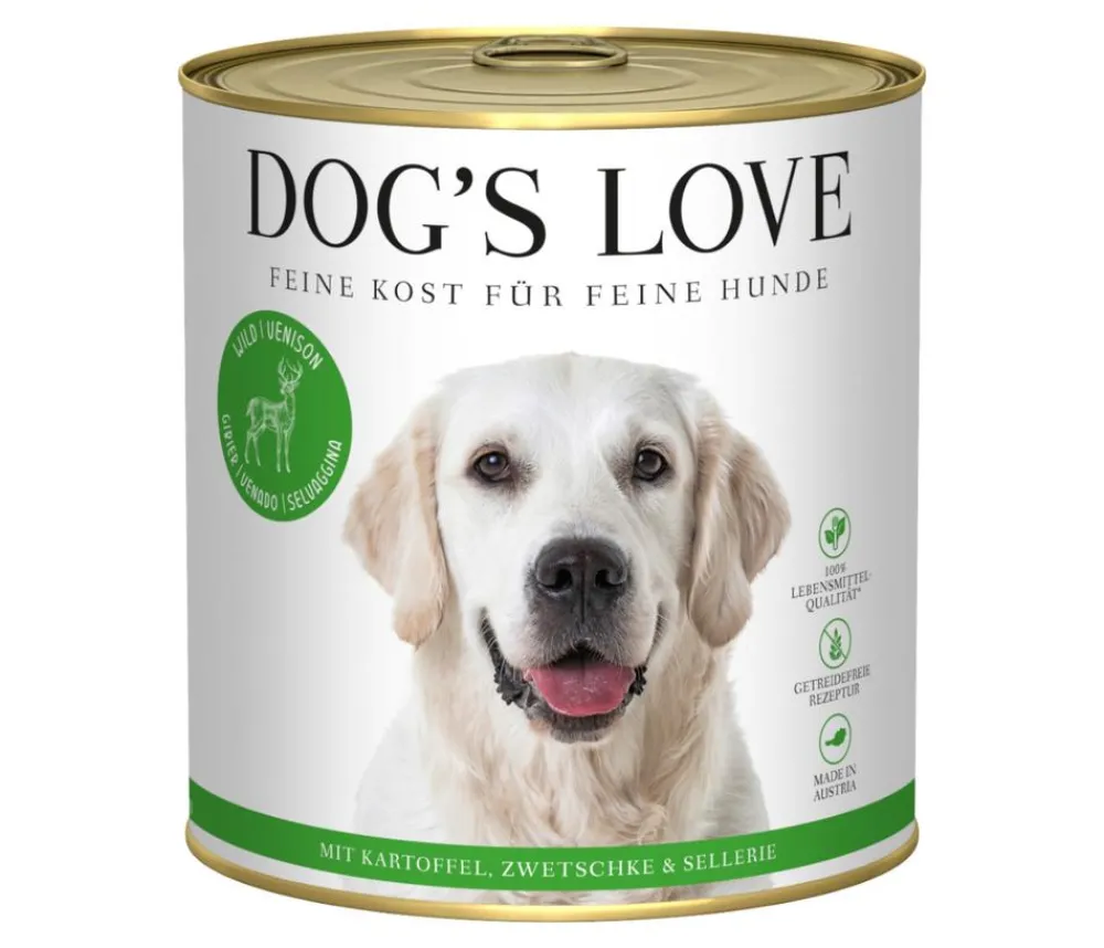 DOG'S LOVE Nassfutter Hund > Nassfutter für Hunde Adult, 6 x 800 g