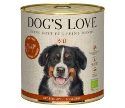 DOG'S LOVE Nassfutter Hund > Nassfutter für Hunde Bio, 6 x 800 g