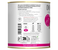 DOG'S LOVE Nassfutter für Hunde Adult, 6 x 800 g Outlet