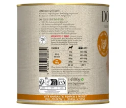 DOG'S LOVE Nassfutter für Hunde Bio, 6 x 800 g Online