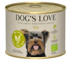 DOG'S LOVE Nassfutter für Hunde Bio, 6 x 200 g Online