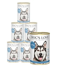 DOG'S LOVE Nassfutter für Hunde Adult, 6 x 400 g Sale