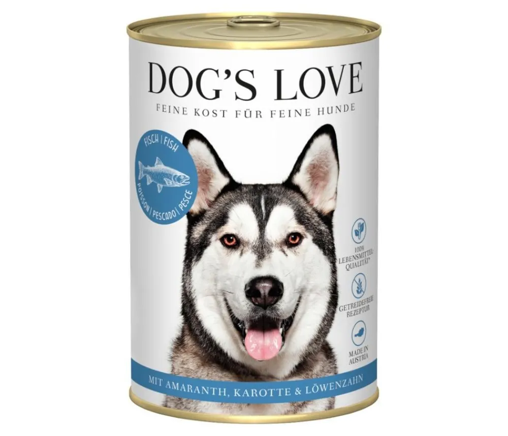 DOG'S LOVE Nassfutter für Hunde Adult, 6 x 400 g Sale