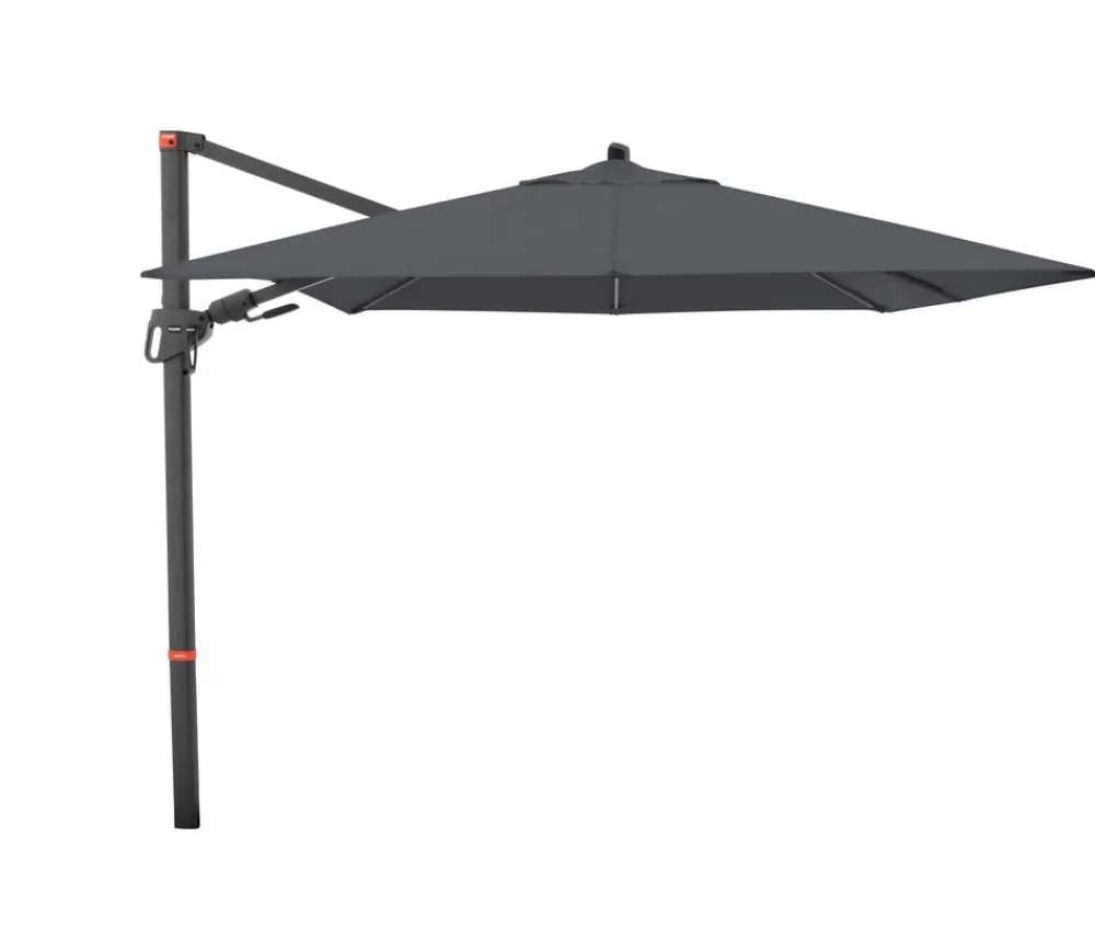 Doppler Ampelschirm myZone AX, quadratisch, ca. B210/T210 cm Anthrazit Clearance