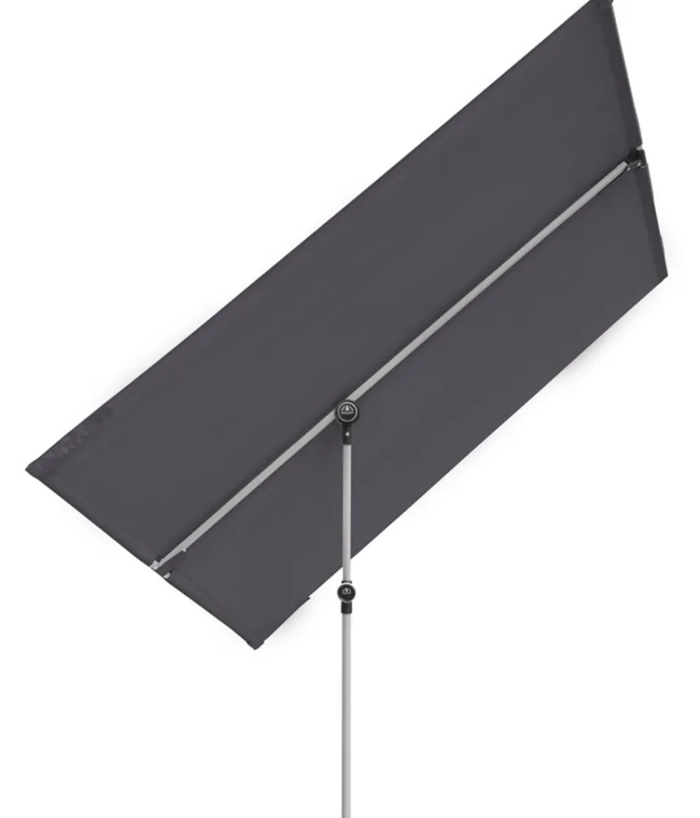 Doppler Balkonblende Active, 180 x 130 cm Dunkelgrau Discount