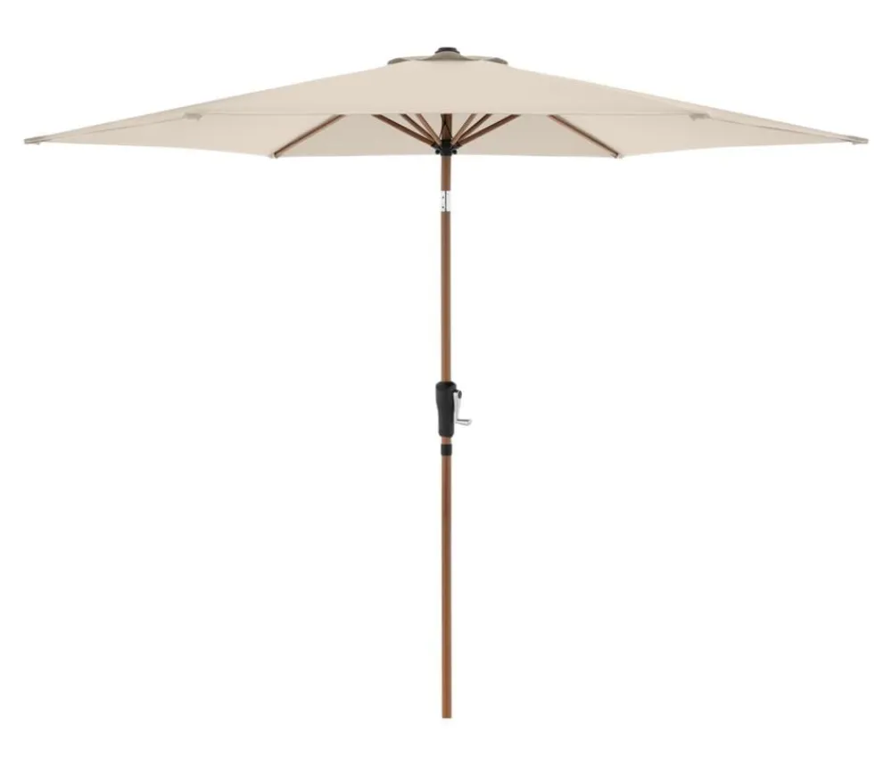 Doppler Sonnenschirme > Balkonschirm Life Woodstyle, rund, ca. Ø305 cm