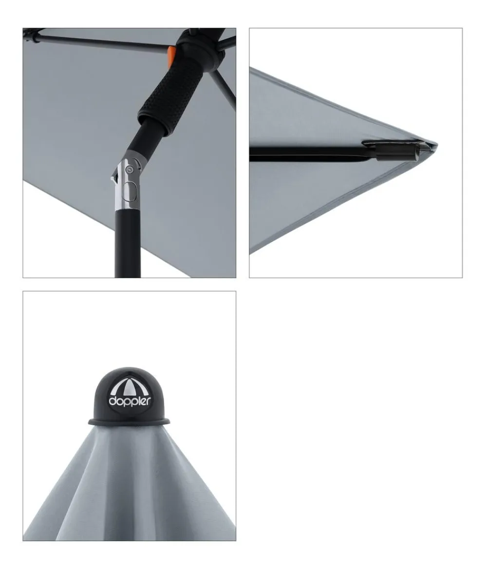 Doppler Sonnenschirme > Balkonschirm myZone, rechteckig, ca. B190/T125 cm