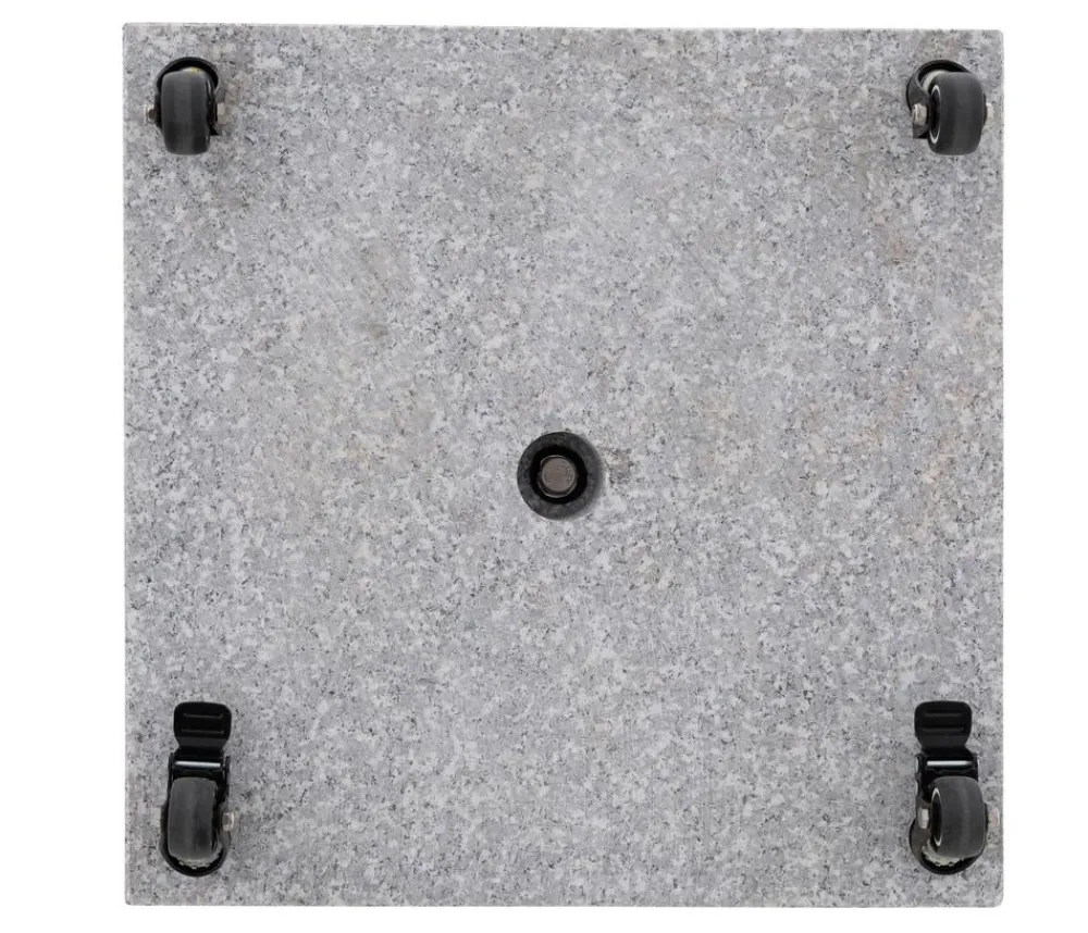 Doppler Schirmständer - Granit-Schirmständer myZone, ca. 50 kg Grau