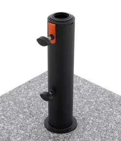 Doppler Schirmständer - Granit-Schirmständer myZone, ca. 50 kg Grau