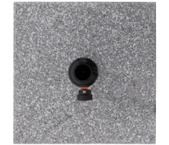 Doppler Schirmständer - Granit-Schirmständer myZone, ca. 50 kg Grau