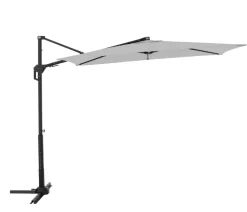 Doppler Pendelschirm Active Green Edition City, rechteckig, ca. B245/H235/T135 cm Hellgrau Hot
