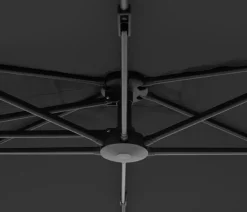 Doppler Sonnenschirme - Pendelschirm Active Green Edition City, rechteckig, ca. B245/H235/T135 cm Anthrazit