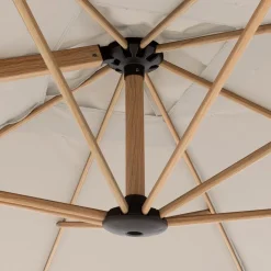 Doppler Sonnenschirme - Pendelschirm Aluwood, rechteckig, ca. B300/T220 cm Natur