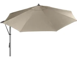 Doppler Pendelschirm Expert, rund, ca. Ø350 cm Taupe Best