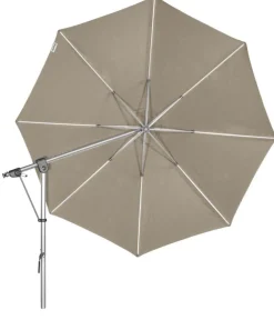 Doppler Pendelschirm Expert, rund, ca. Ø350 cm Taupe Best
