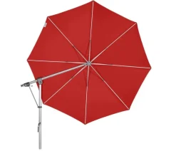 Doppler Pendelschirm Expert, rund, ca. Ø350 cm Rot New