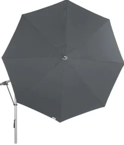 Doppler Sonnenschirme - Pendelschirm Expert, rund, ca. Ø350 cm Dunkelgrau